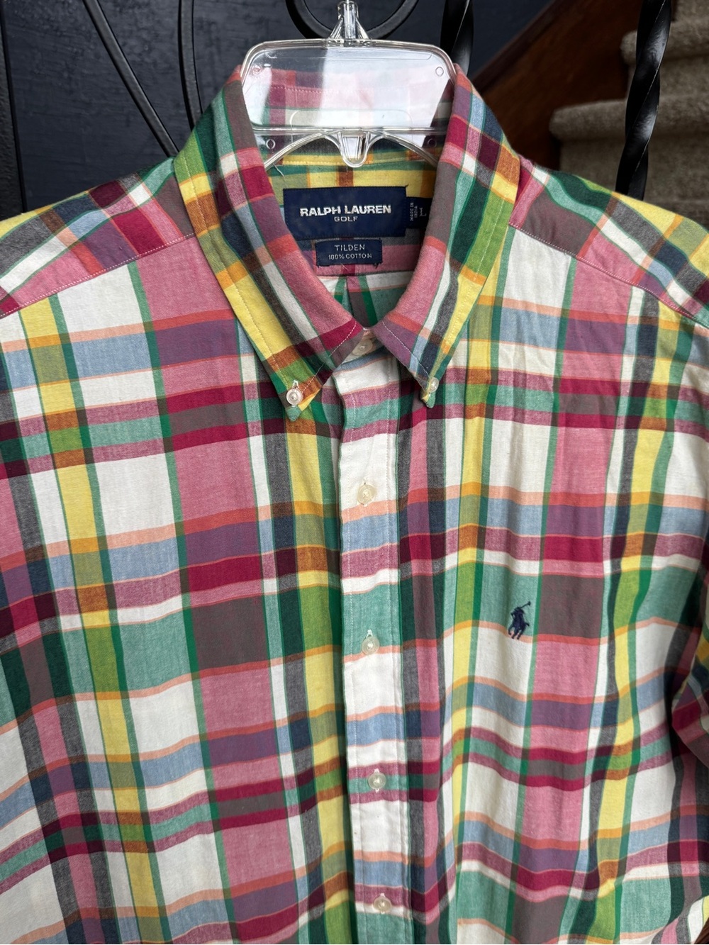 Ralph Lauren Multicolor Plaid Button-Down Shirt